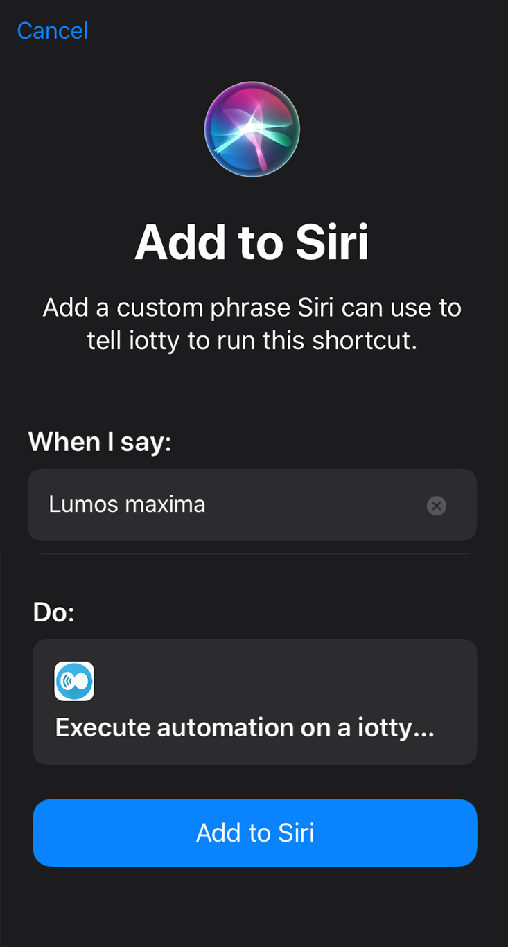 siri shortcuts